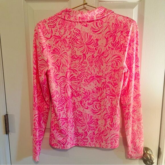 Lilly Pulitzer Pink Botanical Button Down Shirt - Picture 5 of 5